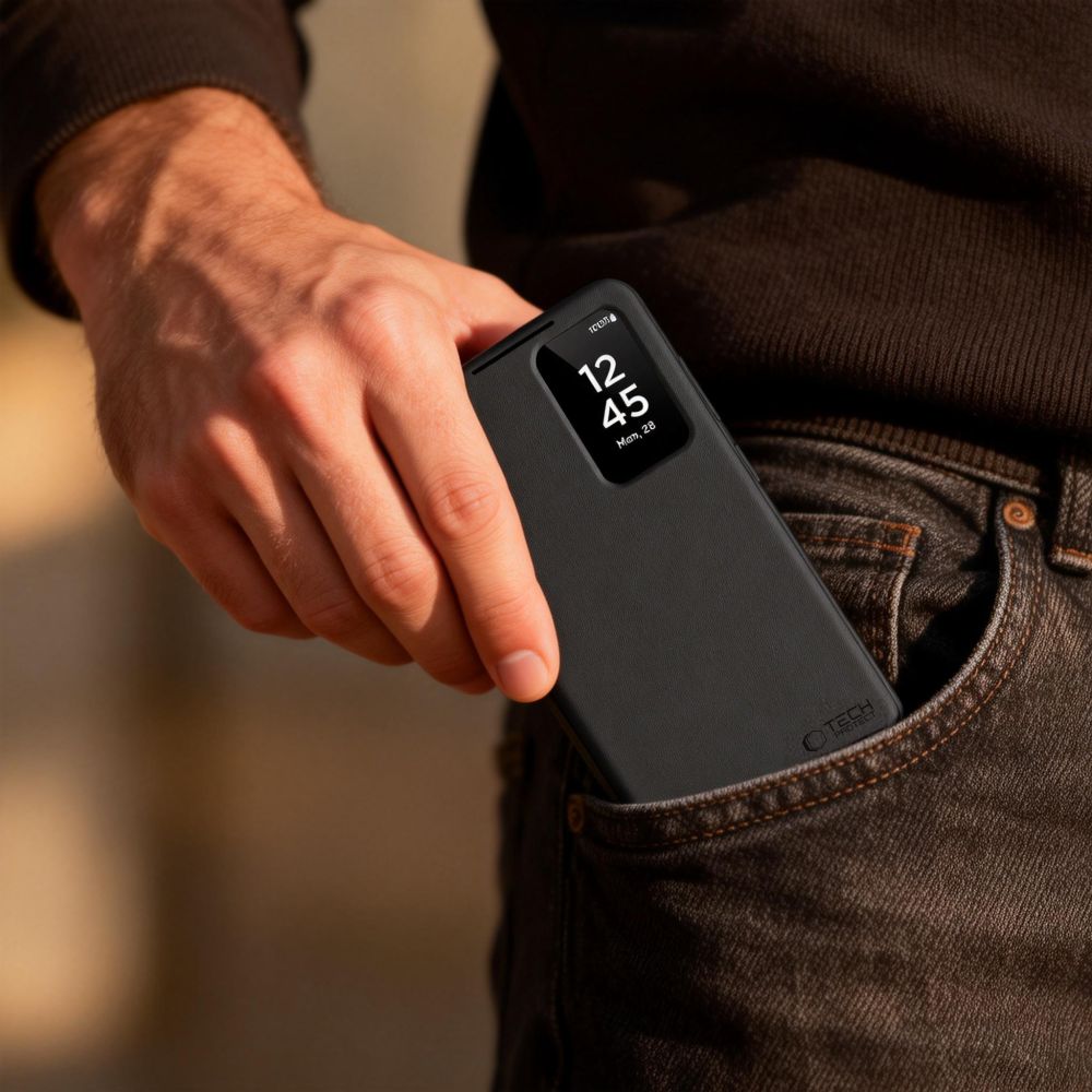 etui Tech-protect Smart Wallet czarne Samsung Galaxy S26 / 4