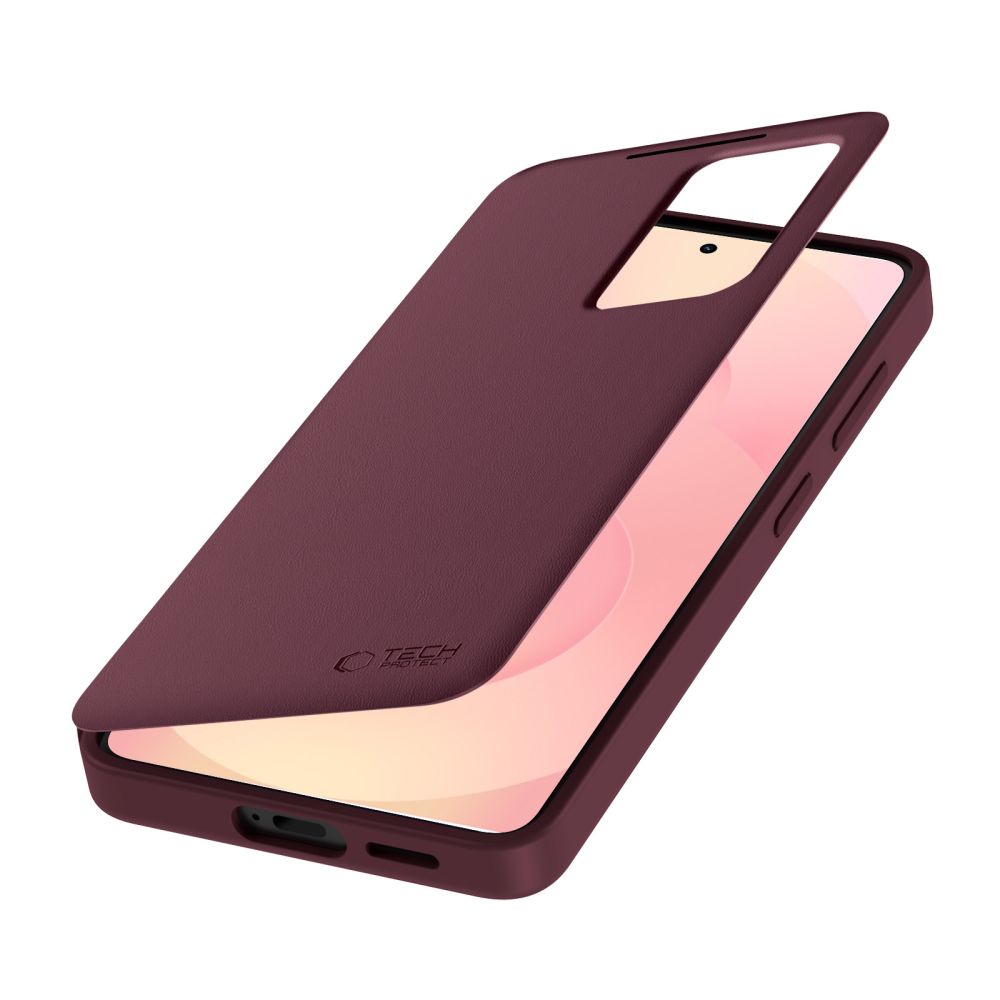 etui Tech-protect Smart Wallet mulberry Samsung Galaxy S26 / 8