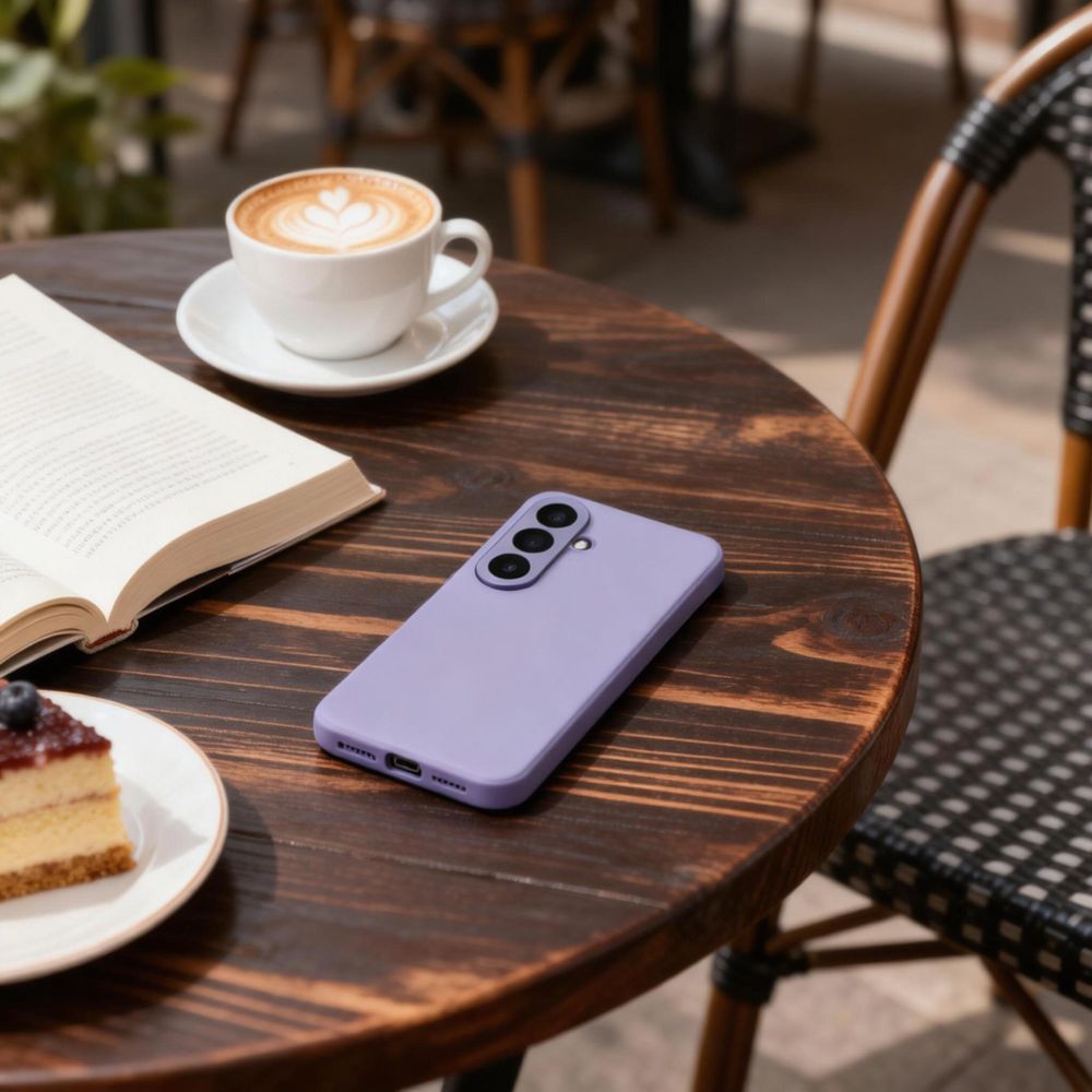 etui Tech-protect Smart Wallet purple Samsung Galaxy S26 / 6