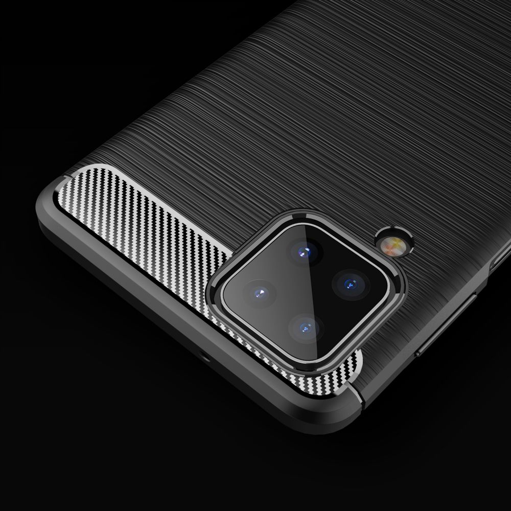 etui Tech-Protect TPU Carbon czarne Samsung Galaxy A12 / 3 etui Tech-Protect TPU Carbon czarne Samsung Galaxy A12 / 3