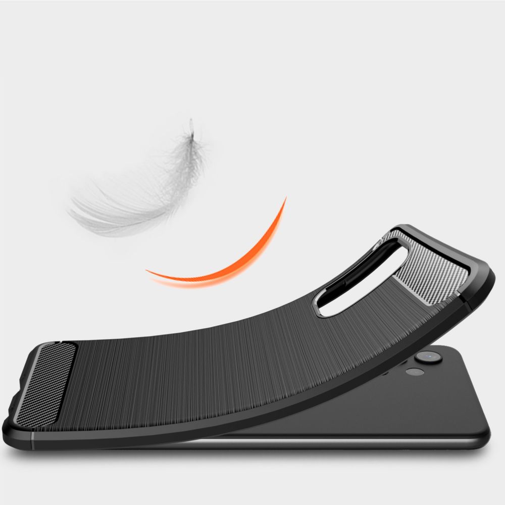 etui Tech-Protect TPU Carbon czarne Samsung A32 4G / 7