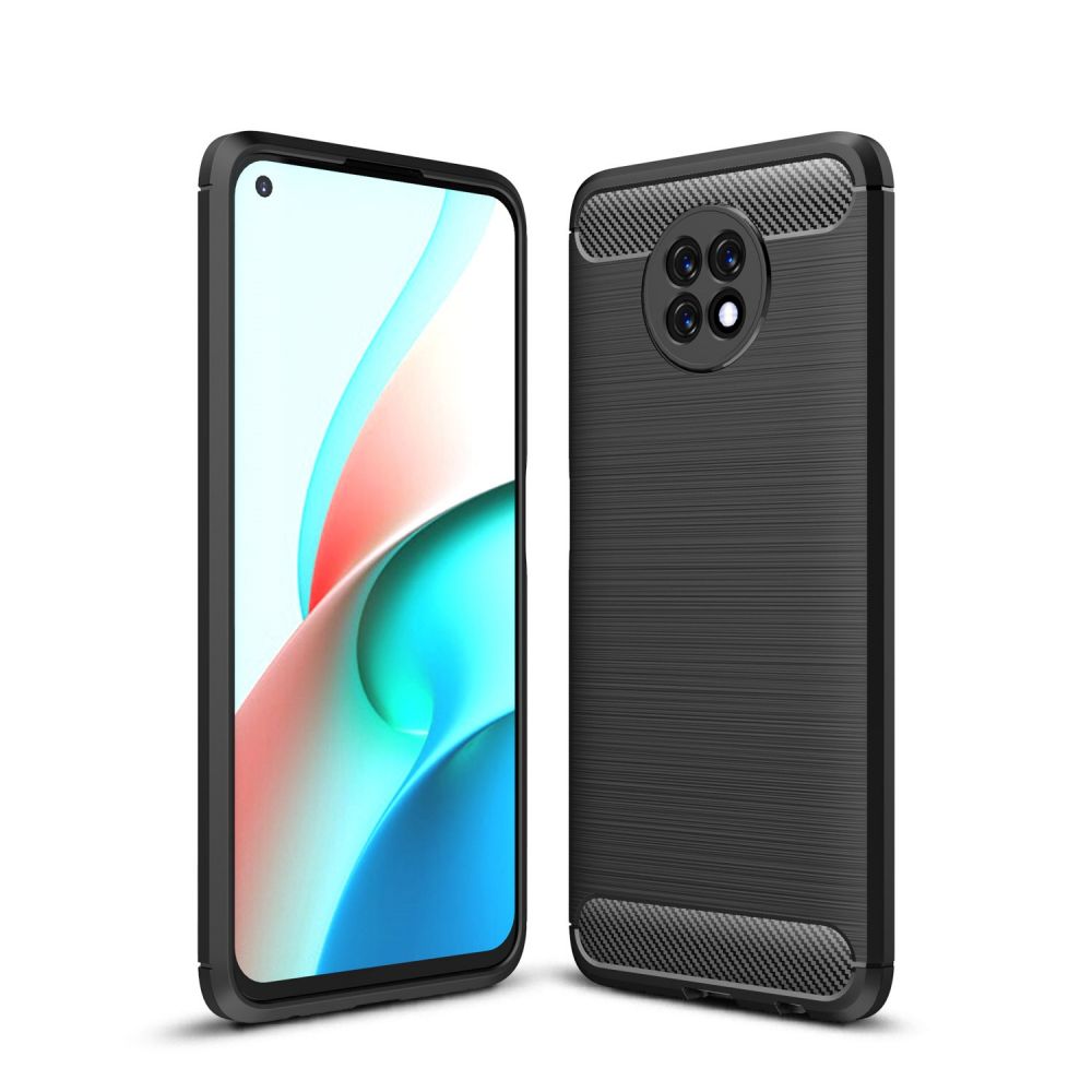 etui Tech-Protect TPU Carbon czarne Xiaomi Note 9T 5G