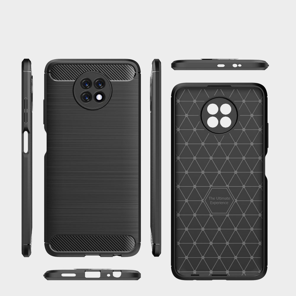 etui Tech-Protect TPU Carbon czarne Xiaomi Note 9T 5G / 7