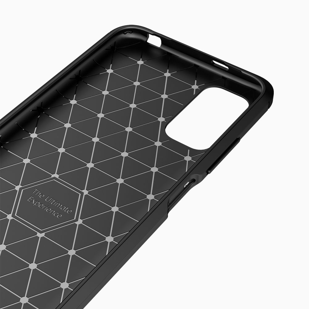 etui Tech-Protect TPU Carbon czarne Xiaomi Redmi Note 10 5G / 3