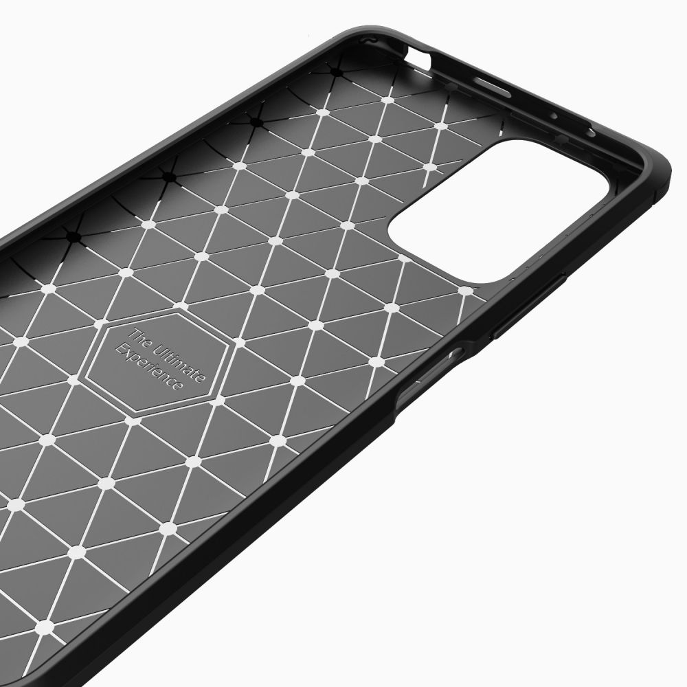 etui Tech-Protect TPU Carbon czarne Xiaomi Redmi Note 10 Pro / 3