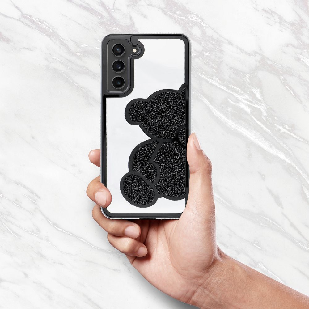 Etui Teddy Bear czarny Samsung Galaxy A71 4G / 6 Etui Teddy Bear czarny Samsung Galaxy A71 4G / 6