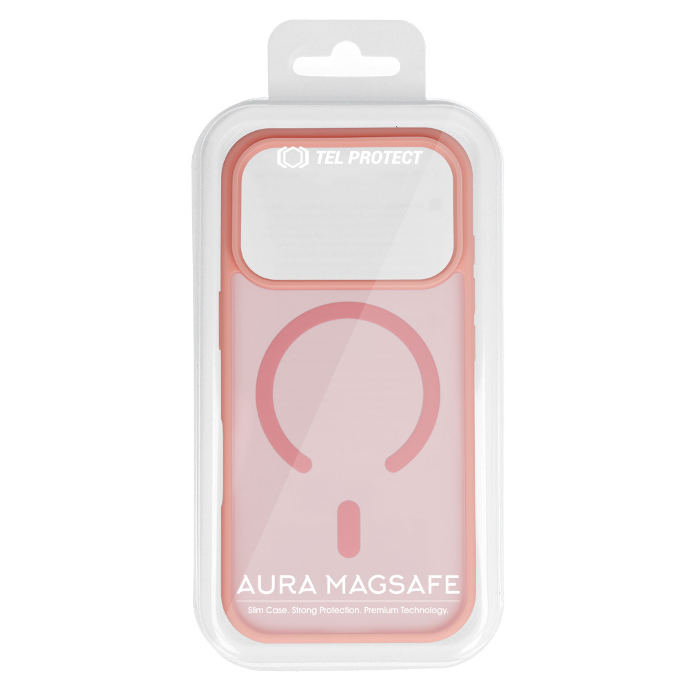 Etui Tel Protect Aura Matte Magsafe Case pomara�czowy Apple iPhone 17 / 8