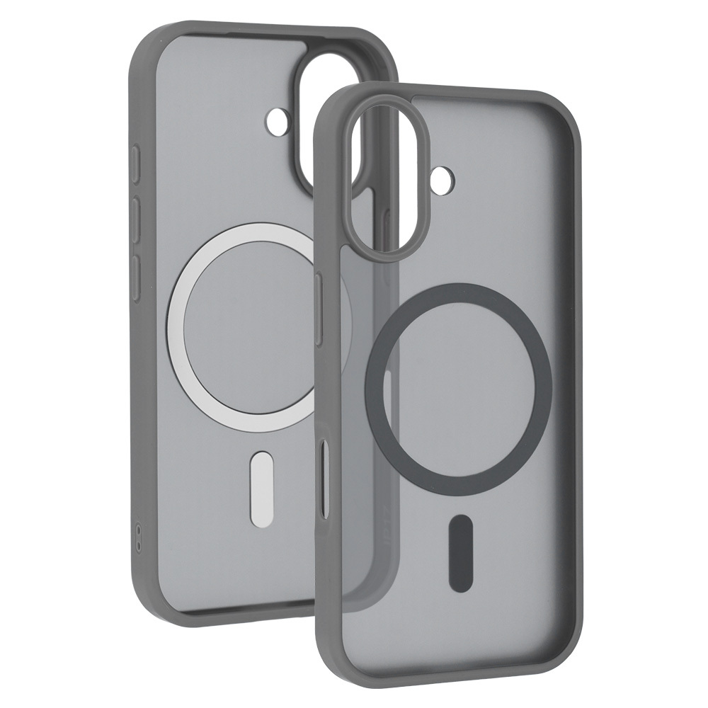 Etui Tel Protect Aura Matte Magsafe Case szary Apple iPhone 17 / 4
