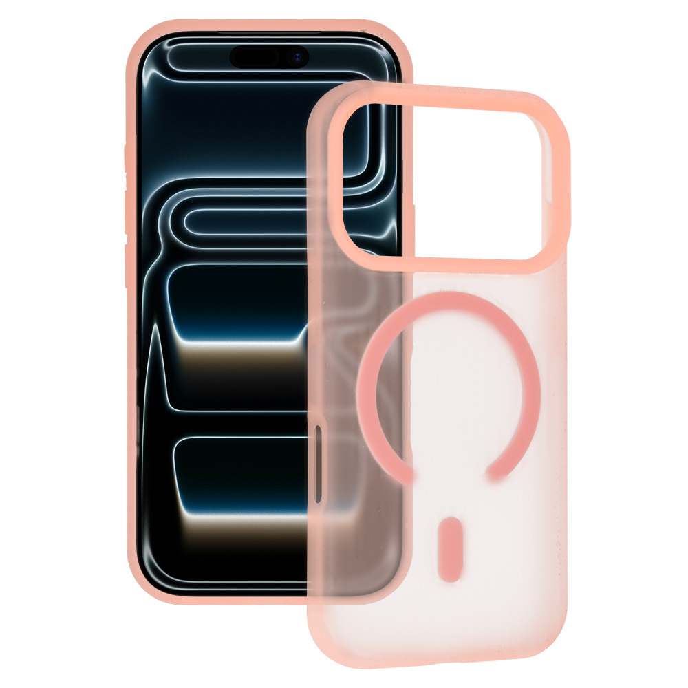 Etui Tel Protect Mist Matte Magsafe Case brzoskwiniowy Samsung Galaxy A17