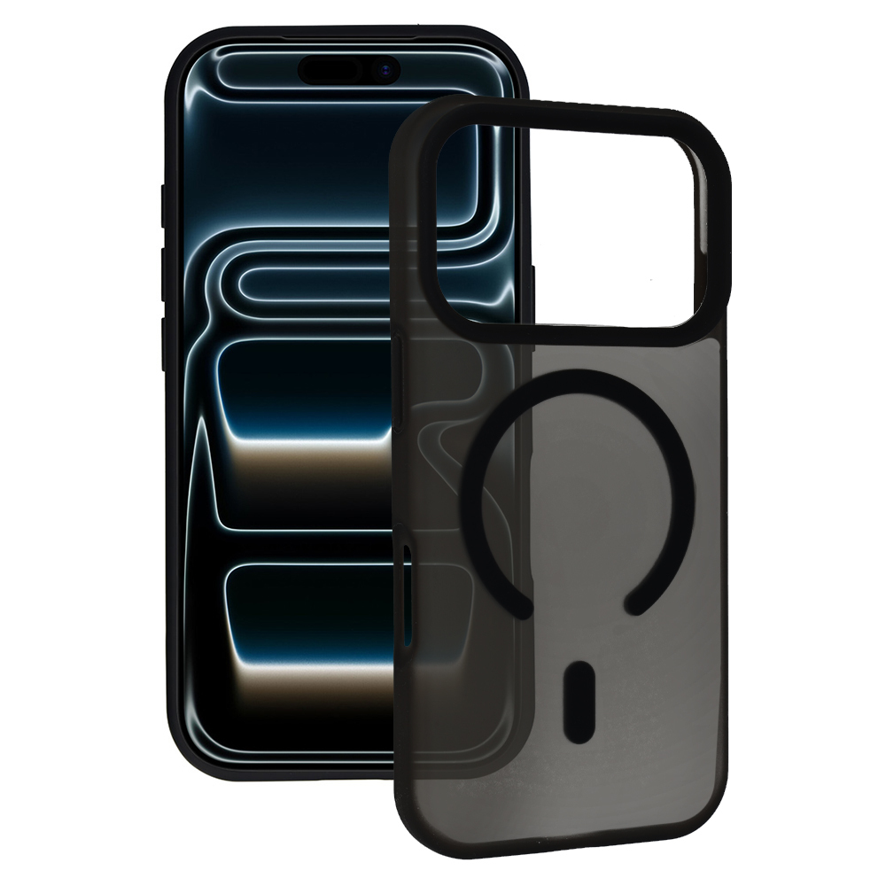 Etui Tel Protect Mist Matte Magsafe Case czarny Samsung Galaxy A17