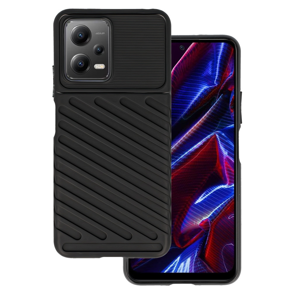 Etui Thunder Case czarny Xiaomi Redmi Note 12 5G