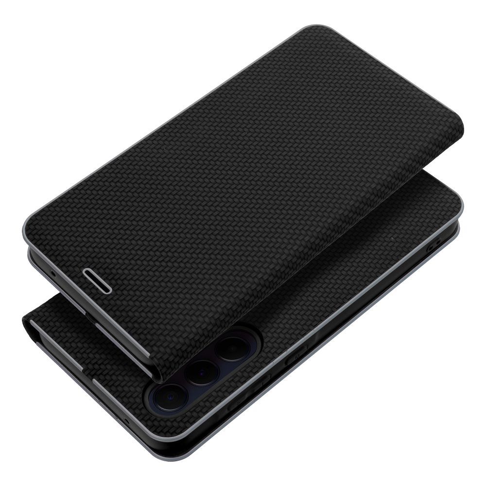 Etui Vennus Book Carbon czarny Samsung Galaxy A27 5G / 2 Etui Vennus Book Carbon czarny Samsung Galaxy A27 5G / 2