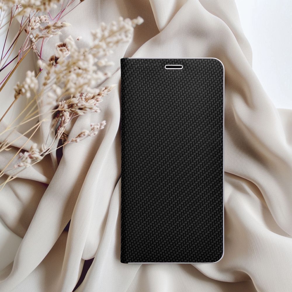 Etui Vennus Book Carbon czarny Samsung Galaxy A71 4G / 12