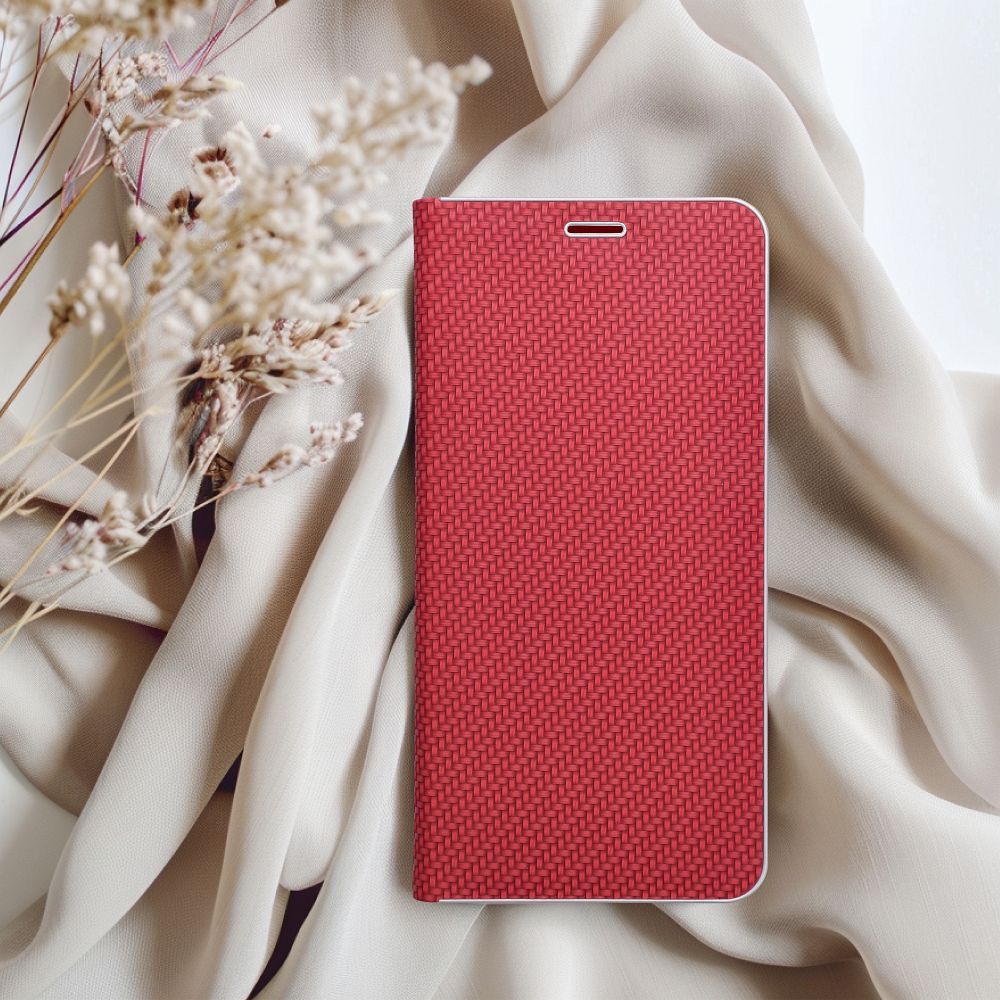 Etui Vennus Book Carbon czerwony Samsung Galaxy A71 4G / 10 Etui Vennus Book Carbon czerwony Samsung Galaxy A71 4G / 10