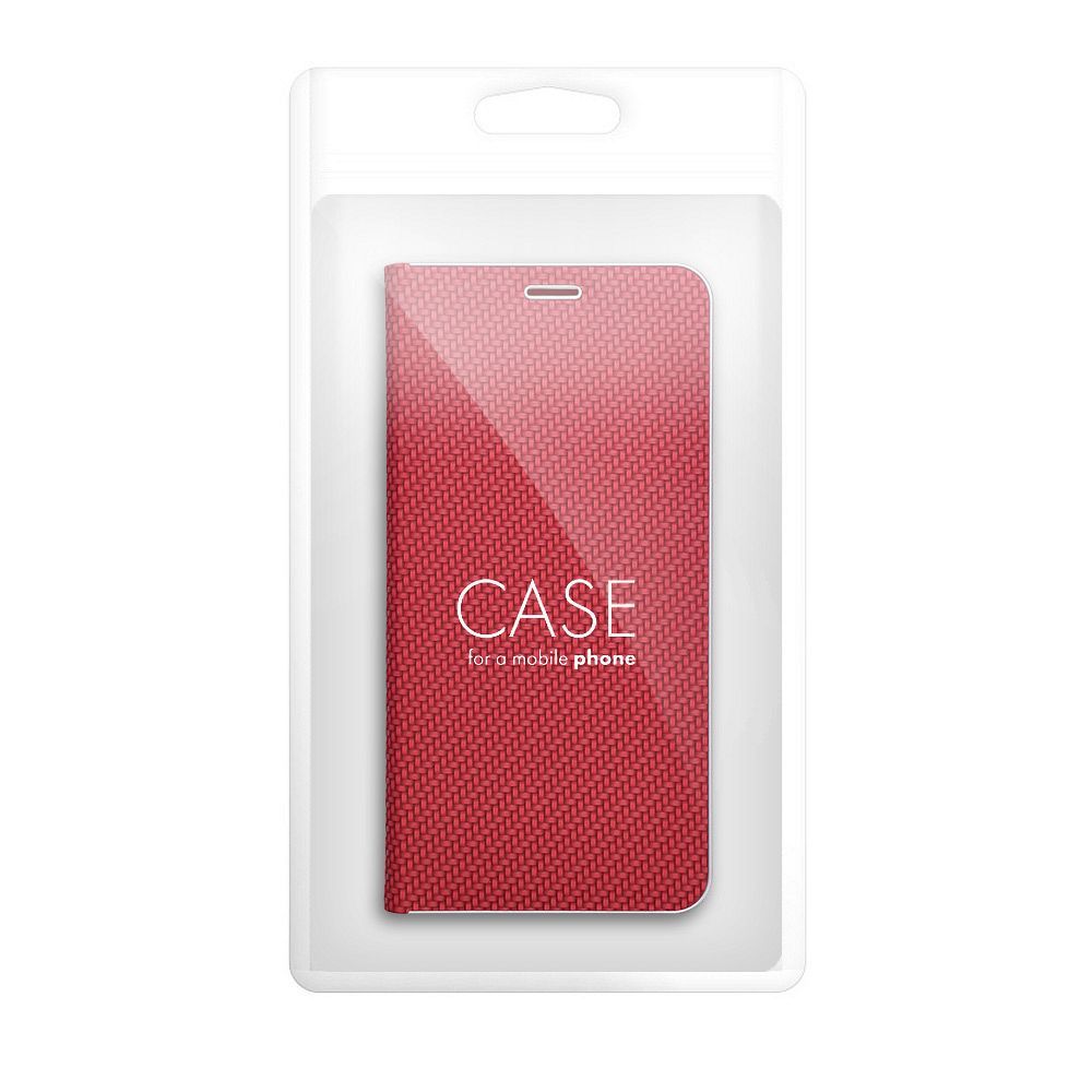 Etui Vennus Book Carbon czerwony Samsung Galaxy A71 4G / 12 Etui Vennus Book Carbon czerwony Samsung Galaxy A71 4G / 12