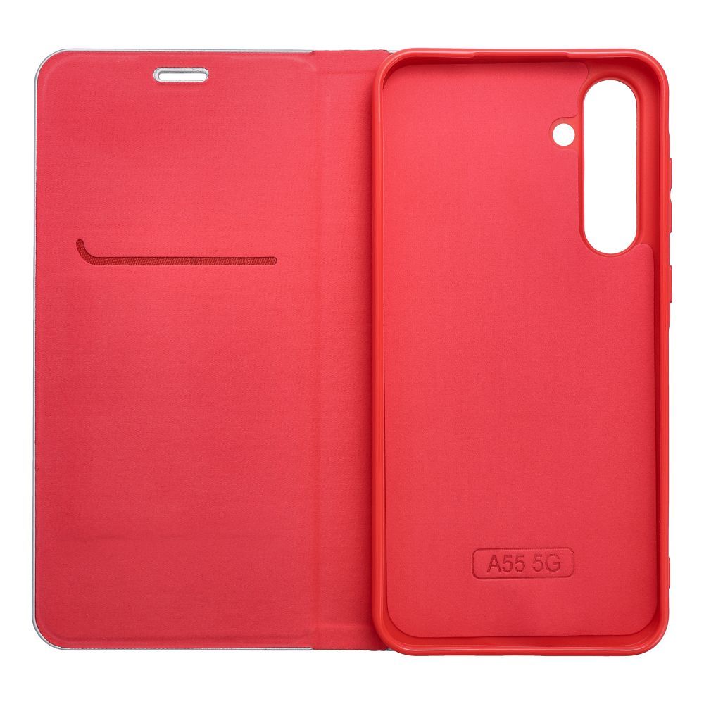 Etui Vennus Book Carbon czerwony Samsung Galaxy A71 4G / 3 Etui Vennus Book Carbon czerwony Samsung Galaxy A71 4G / 3