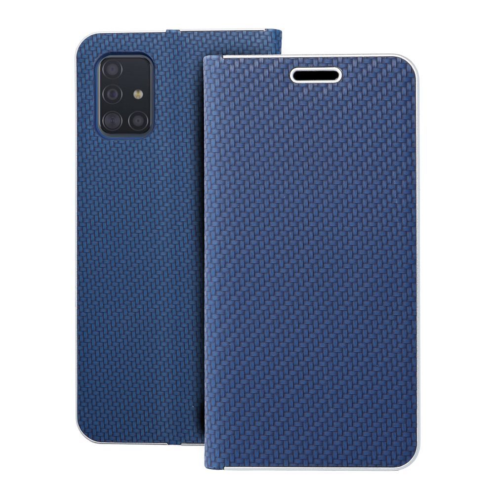 Etui Vennus Book Carbon niebieski Samsung Galaxy A71 4G / 4 Etui Vennus Book Carbon niebieski Samsung Galaxy A71 4G / 4