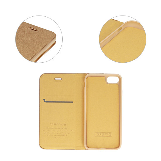 Etui Vennus Book złoty Xiaomi Redmi Note 12 5G / 4 Etui Vennus Book złoty Xiaomi Redmi Note 12 5G / 4