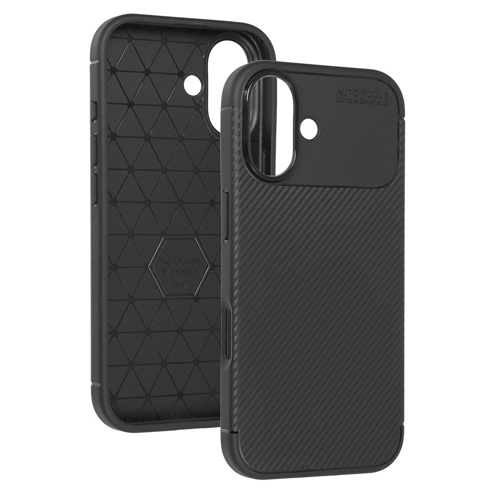 Etui Vennus Carbon Elite czarny Apple iPhone 17 / 4 Etui Vennus Carbon Elite czarny Apple iPhone 17 / 4