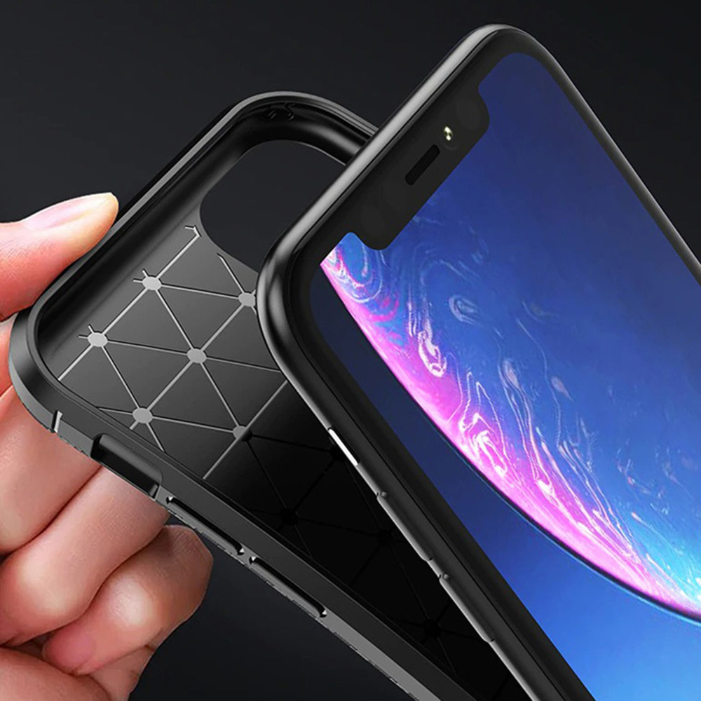 Etui Vennus Carbon Elite czarny Xiaomi Redmi Note 12 5G / 7 Etui Vennus Carbon Elite czarny Xiaomi Redmi Note 12 5G / 7