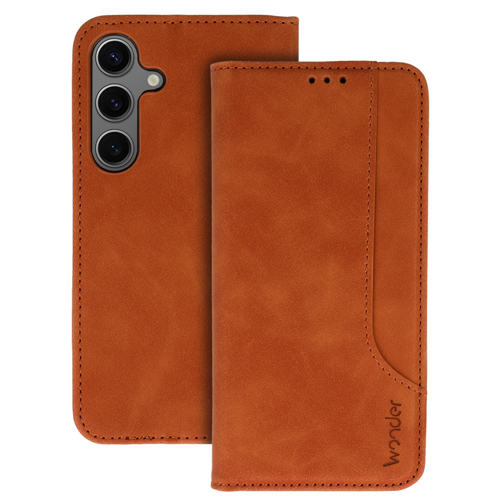 Etui Wonder Prime brązowy Xiaomi Redmi Note 12 5G Etui Wonder Prime brązowy Xiaomi Redmi Note 12 5G