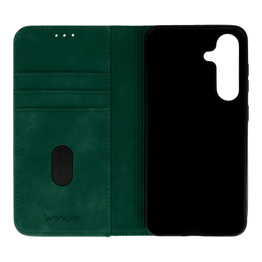 Etui Wonder Smart zielony Samsung Galaxy M15 5G / 4 Etui Wonder Smart zielony Samsung Galaxy M15 5G / 4