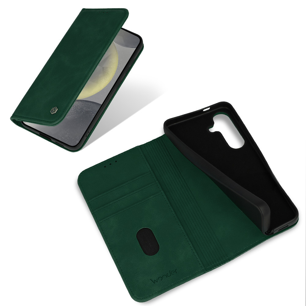 Etui Wonder Smart zielony Samsung Galaxy M15 5G / 5 Etui Wonder Smart zielony Samsung Galaxy M15 5G / 5