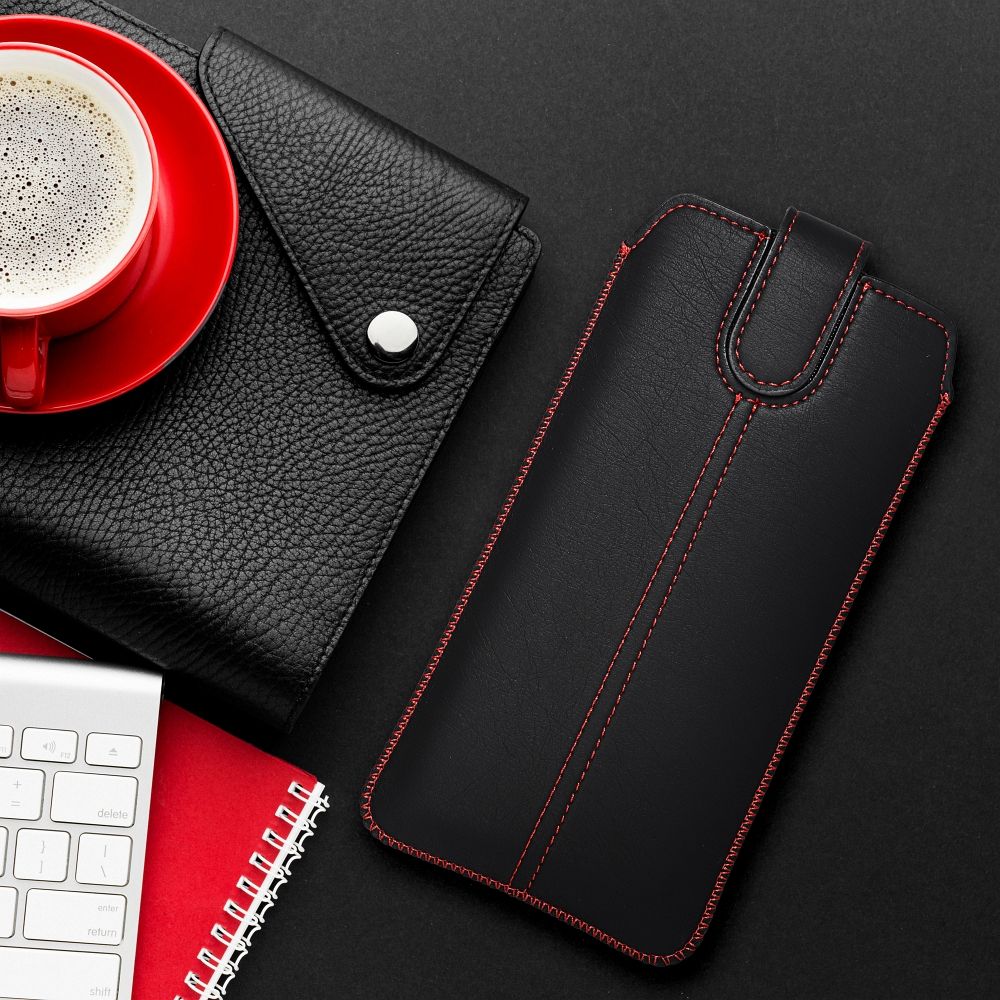 Etui wsuwka uniwersalna Ultra Slim M4 czarny Samsung Galaxy A02S / 3 Etui wsuwka uniwersalna Ultra Slim M4 czarny Samsung Galaxy A02S / 3
