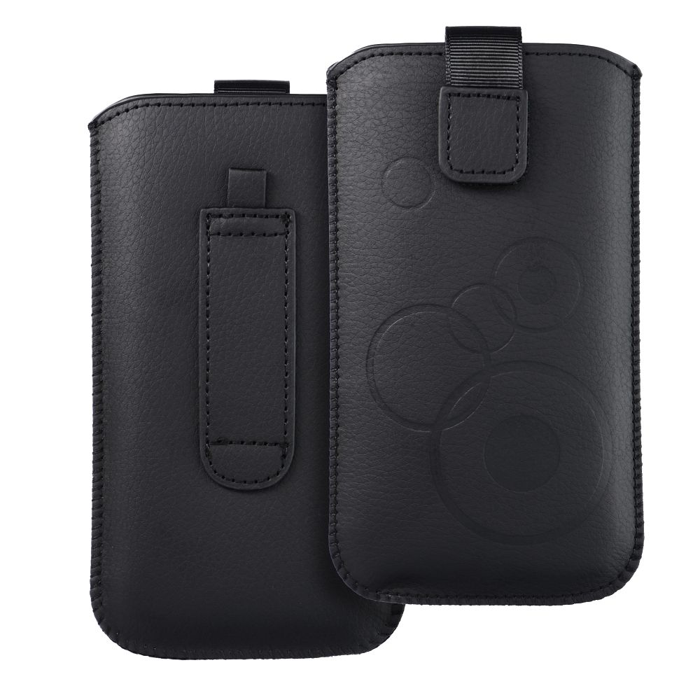 Etui wsuwka uniwersalna z osłoną aparatu Deko czarny Samsung Galaxy A32 5G Etui wsuwka uniwersalna z osłoną aparatu Deko czarny Samsung Galaxy A32 5G