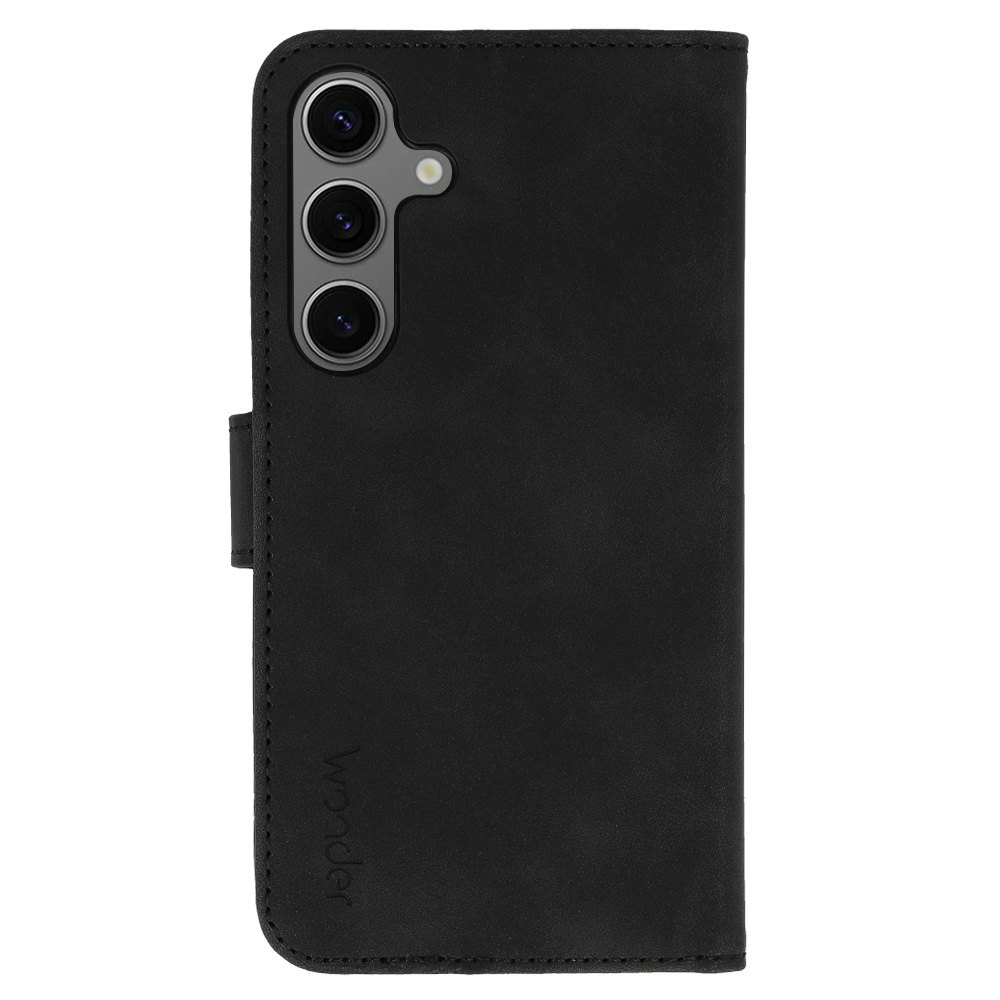 Etui z klapk� Kabura Wonder Fancy czarny Samsung Galaxy A17 / 3