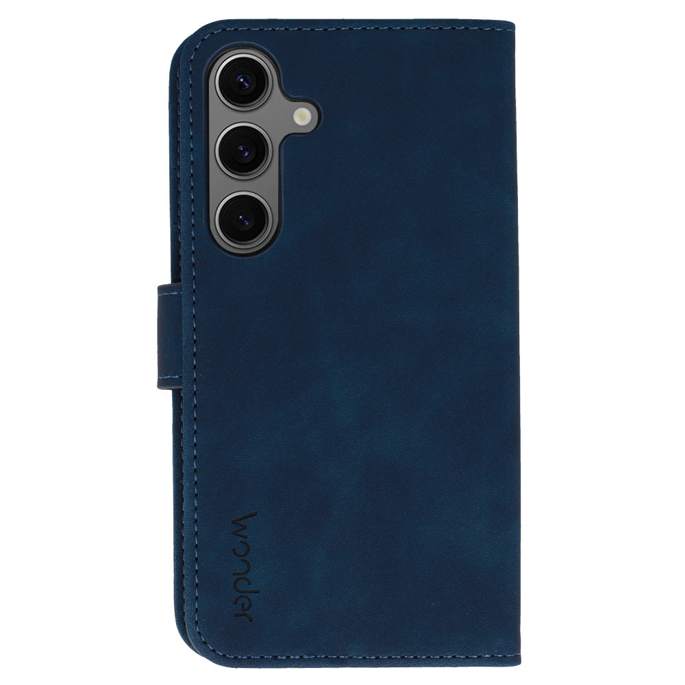 Etui z klapką Kabura Wonder Fancy granatowy Samsung Galaxy A27 5G / 3 Etui z klapką Kabura Wonder Fancy granatowy Samsung Galaxy A27 5G / 3