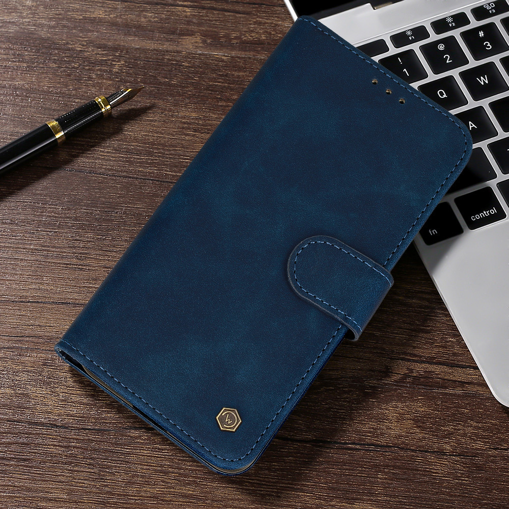 Etui z klapką Kabura Wonder Fancy granatowy Samsung Galaxy A27 5G / 7 Etui z klapką Kabura Wonder Fancy granatowy Samsung Galaxy A27 5G / 7