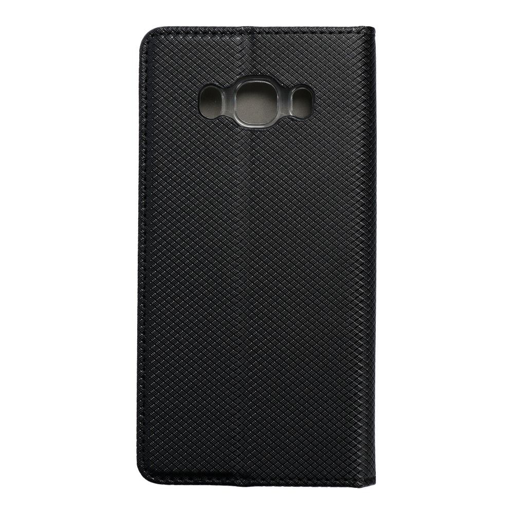 Etui z klapką magnetyczne i kieszonką na dokumenty czarny Samsung Galaxy J5 2016 / 2 Etui z klapką magnetyczne i kieszonką na dokumenty czarny Samsung Galaxy J5 2016 / 2