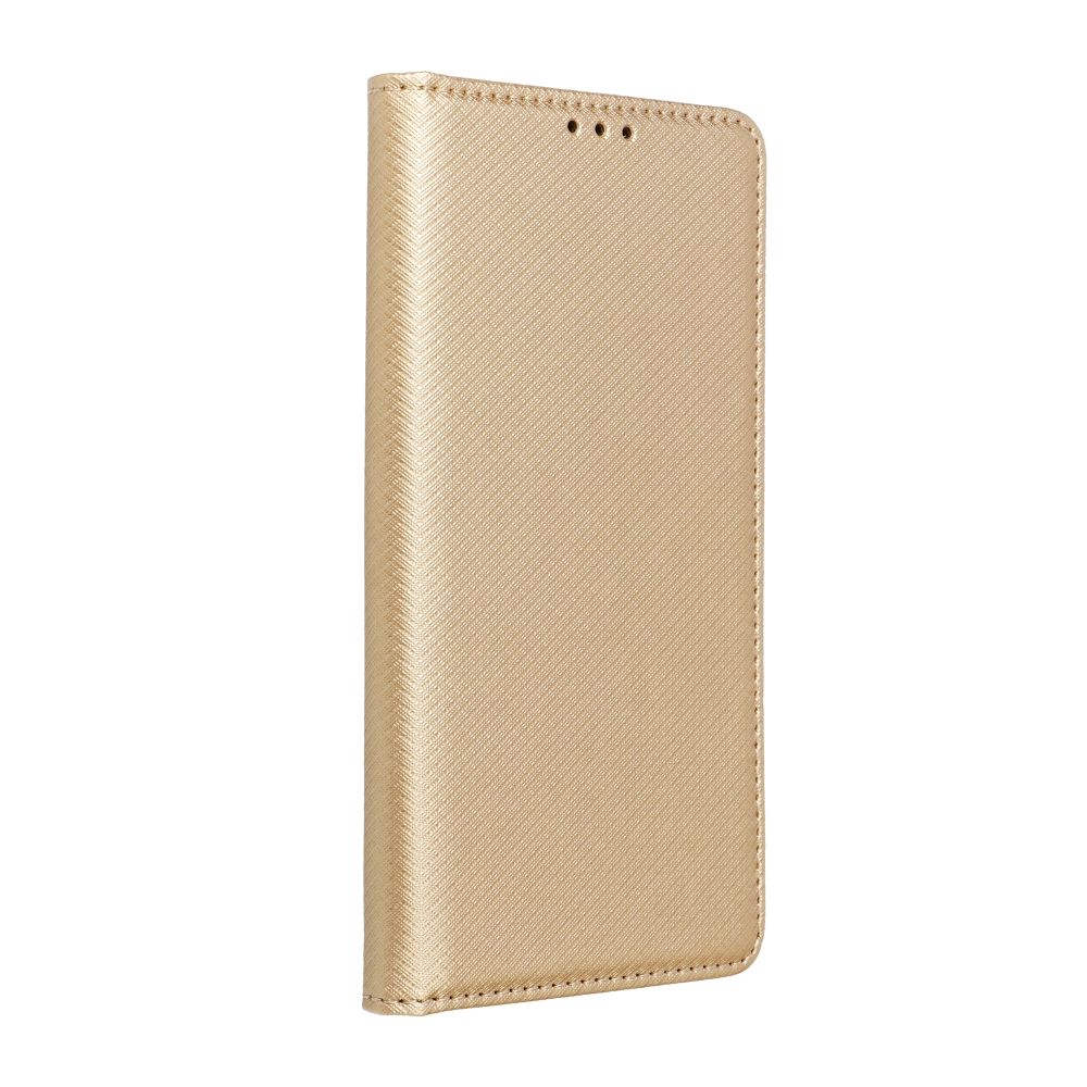 Etui z klapką magnetyczne i kieszonką na dokumenty złoty Samsung Galaxy S27 Plus / 3 Etui z klapką magnetyczne i kieszonką na dokumenty złoty Samsung Galaxy S27 Plus / 3