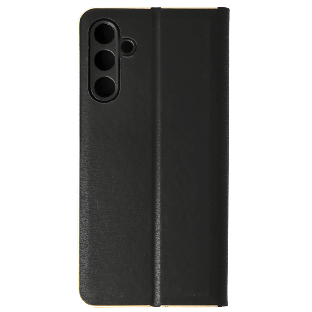 Etui z klapką na karty z podstawką Wonder Frame czarny Samsung Galaxy M15 5G / 3 Etui z klapką na karty z podstawką Wonder Frame czarny Samsung Galaxy M15 5G / 3