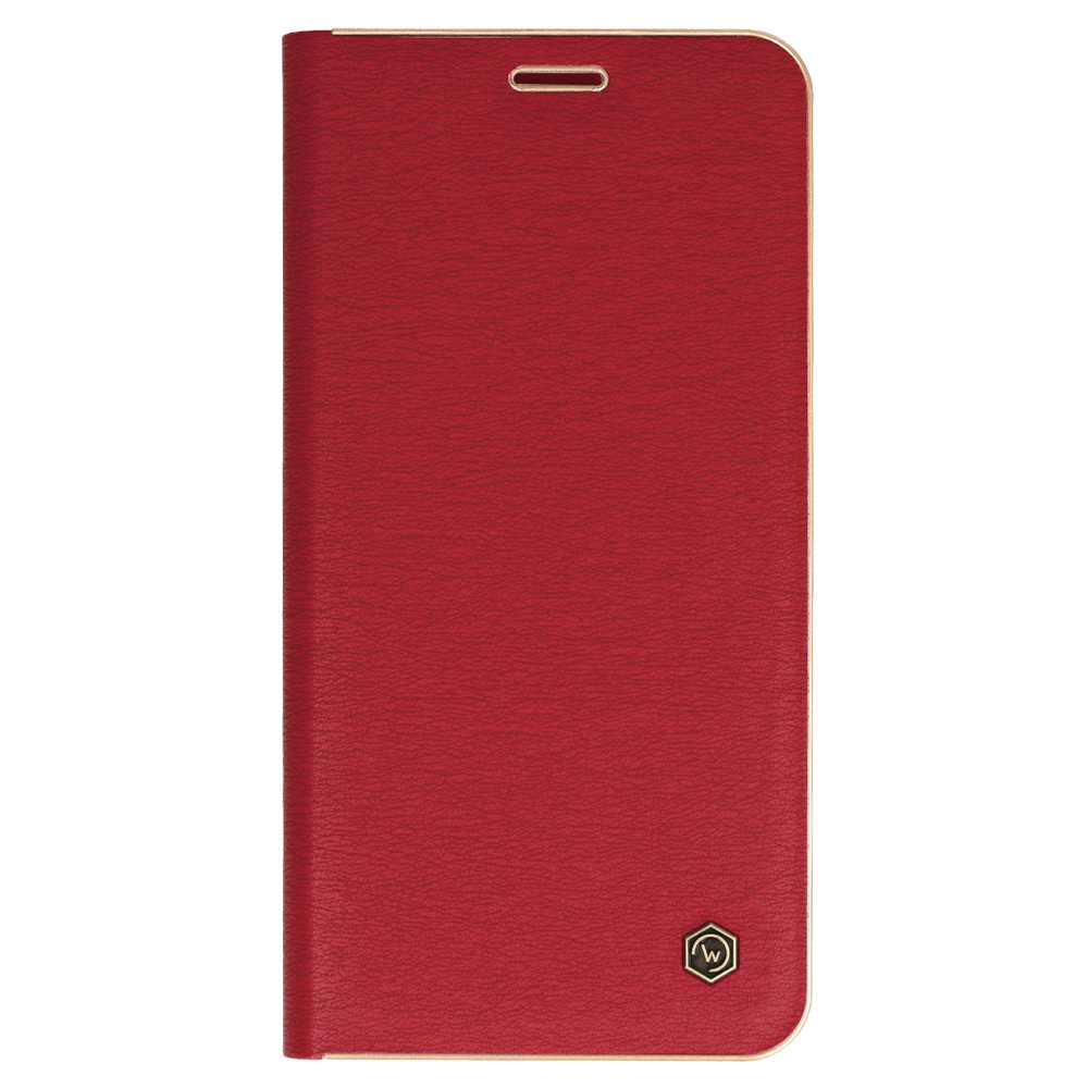 Etui z klapką na karty z podstawką Wonder Frame czerwony Samsung Galaxy M15 5G / 2 Etui z klapką na karty z podstawką Wonder Frame czerwony Samsung Galaxy M15 5G / 2