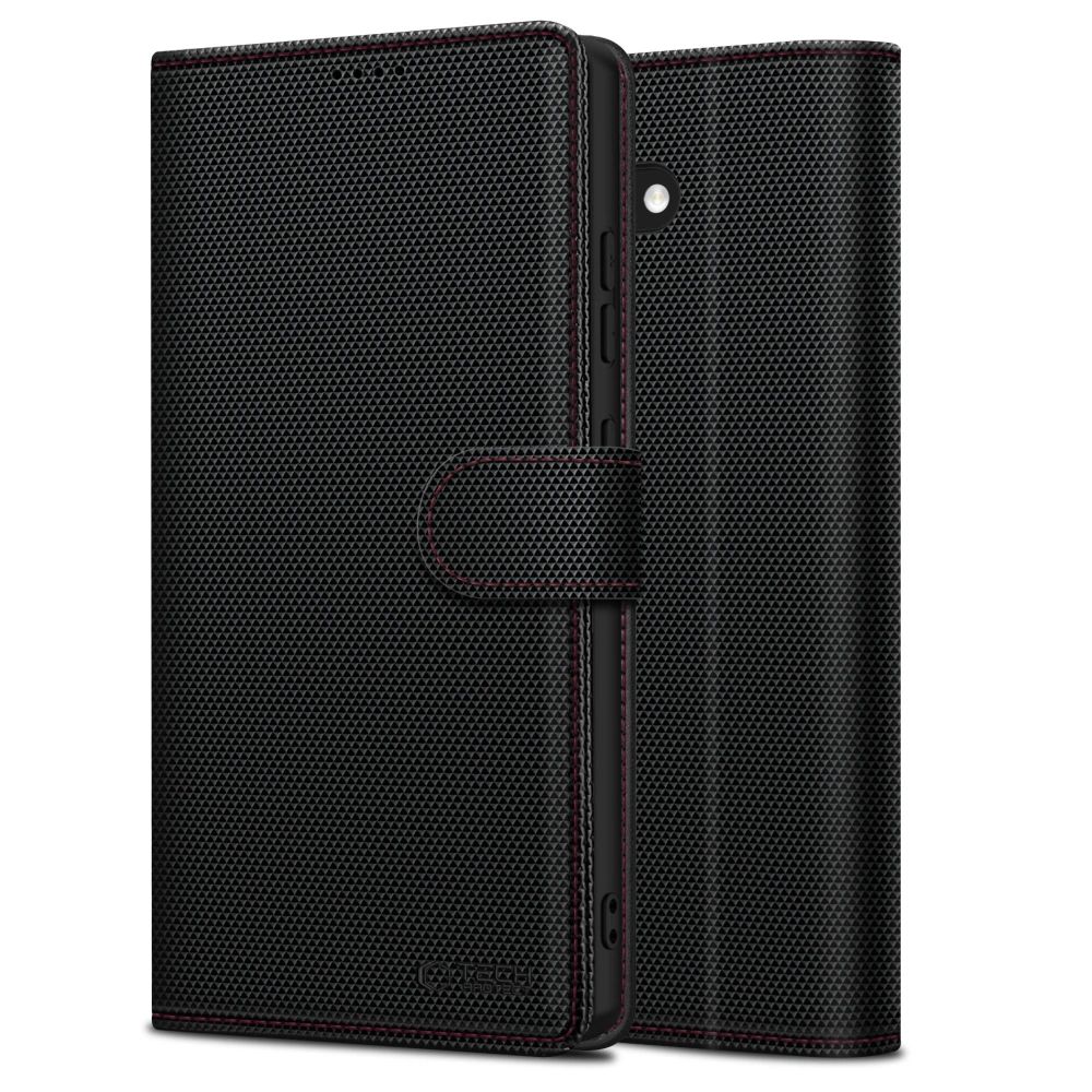 etui z klapk� Tech-protect Wallet czarne Apple iPhone 17e / 2