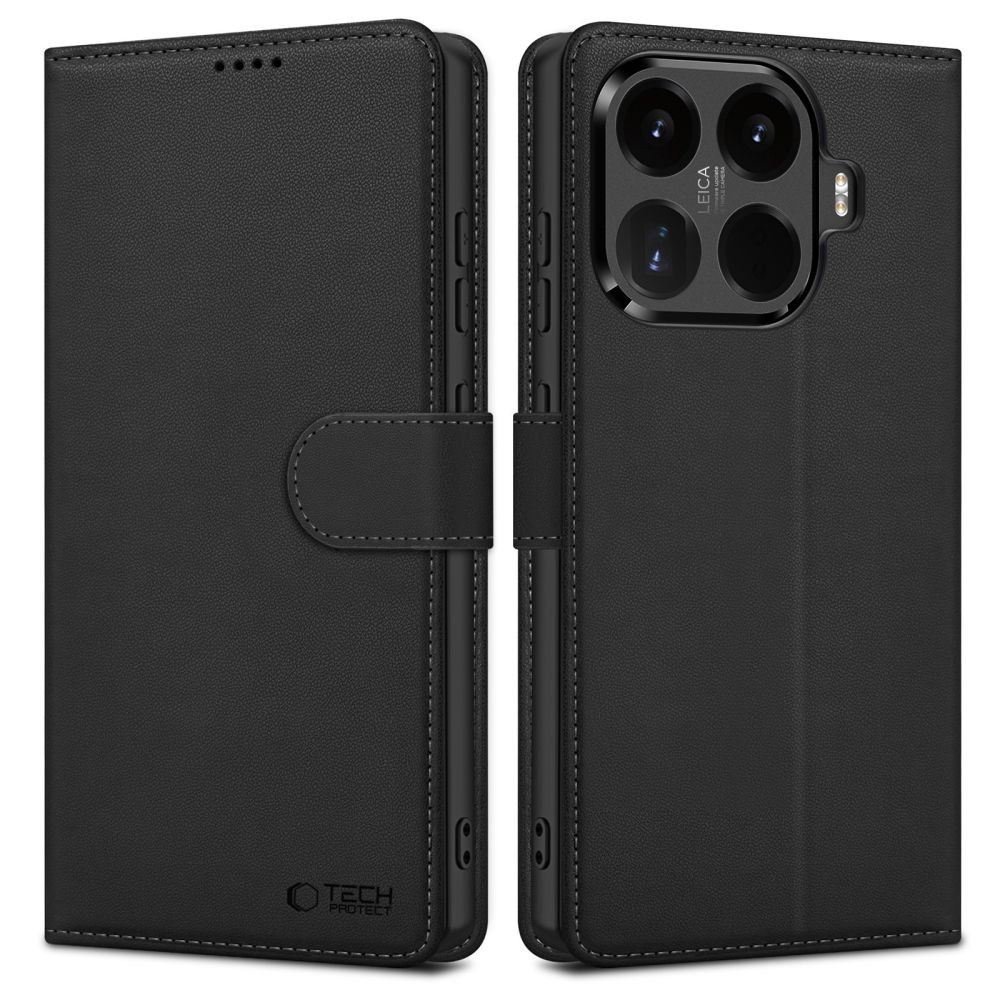 etui z klapk� Tech-protect Wallet czarne Xiaomi 17T