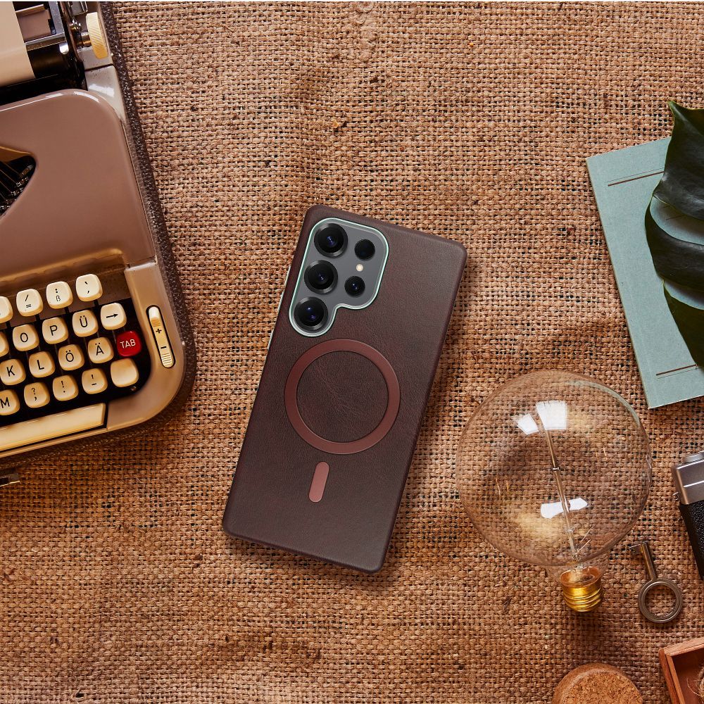 Etui z MagSafe nak�adka na ty� br�zowy Samsung Galaxy S26 Plus / 4