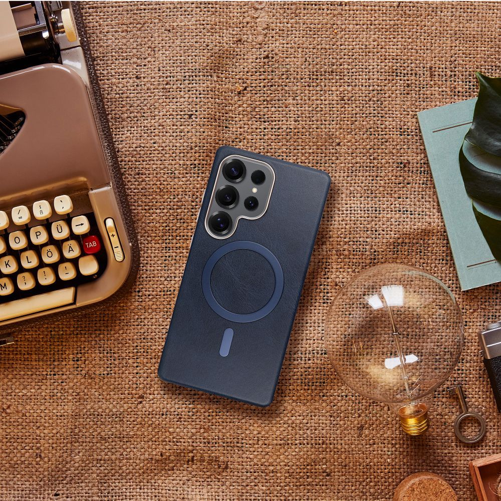 Etui z MagSafe nak�adka na ty� granatowy Samsung Galaxy S25 FE / 4