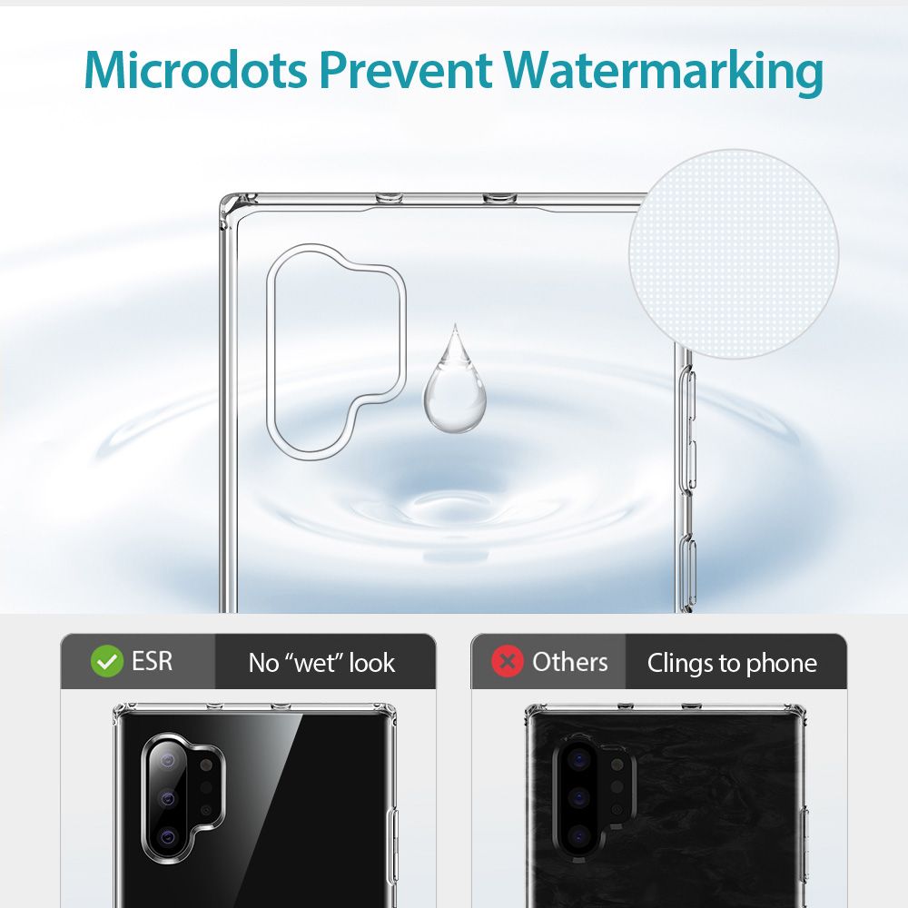 etui z podstawk� Esr Air Shield Boost Prze�roczyste Samsung Galaxy Note 10 Plus / 5