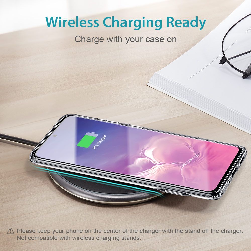 etui z podstawk� Esr Air Shield Boost Prze�roczyste Samsung Galaxy S20 / 4