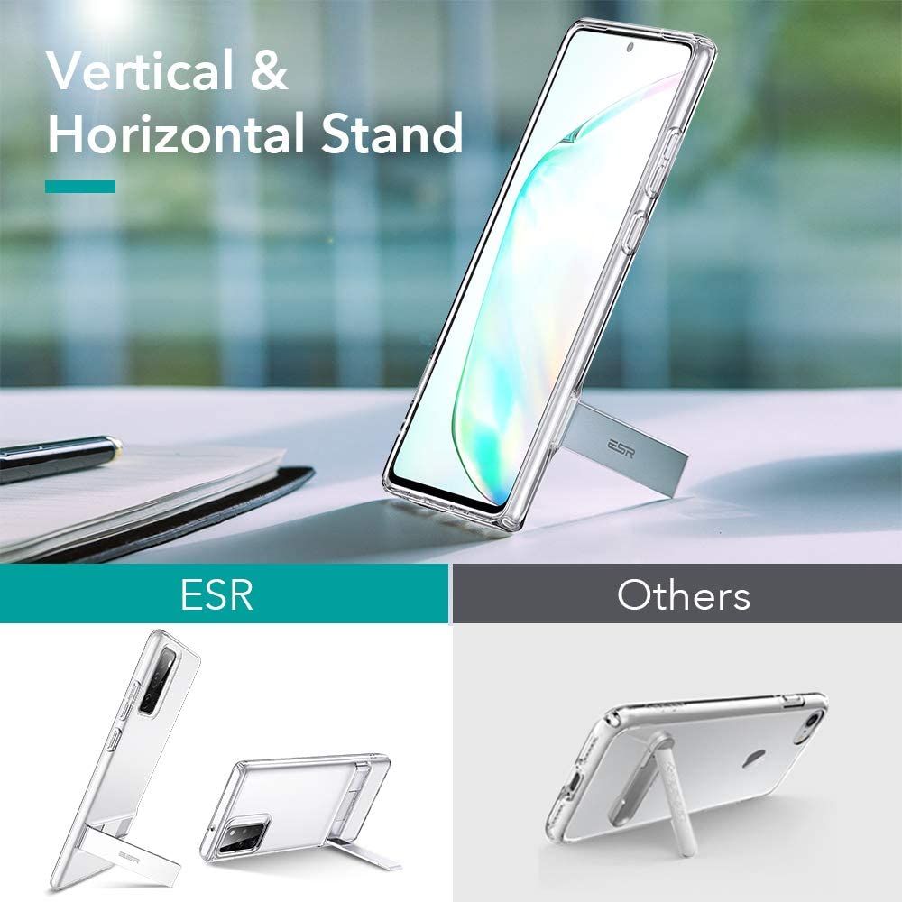 etui z podstawk� Esr Air Shield Boost Prze�roczyste Samsung Galaxy Note 20 Ultra / 5