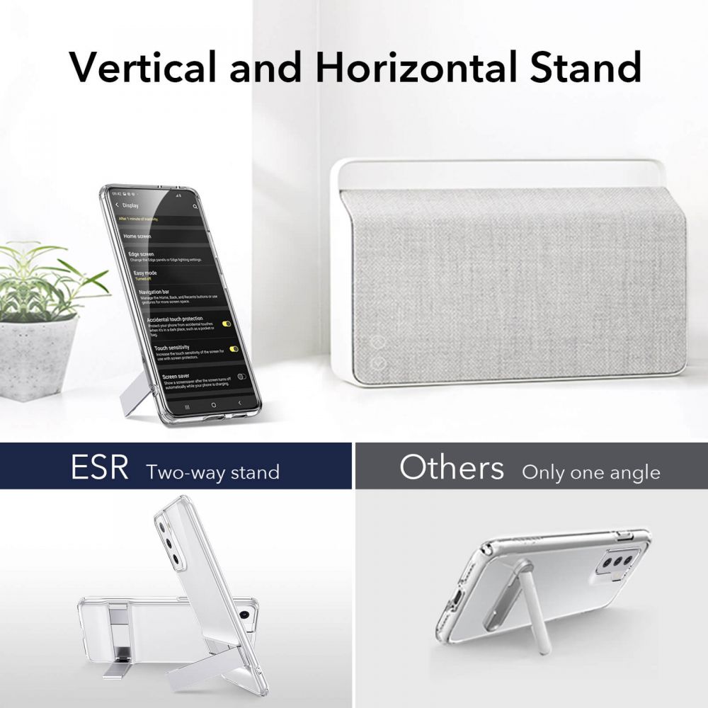 etui z podstawk� Esr Air Shield Boost prze�roczyste Samsung s21 Plus / 8