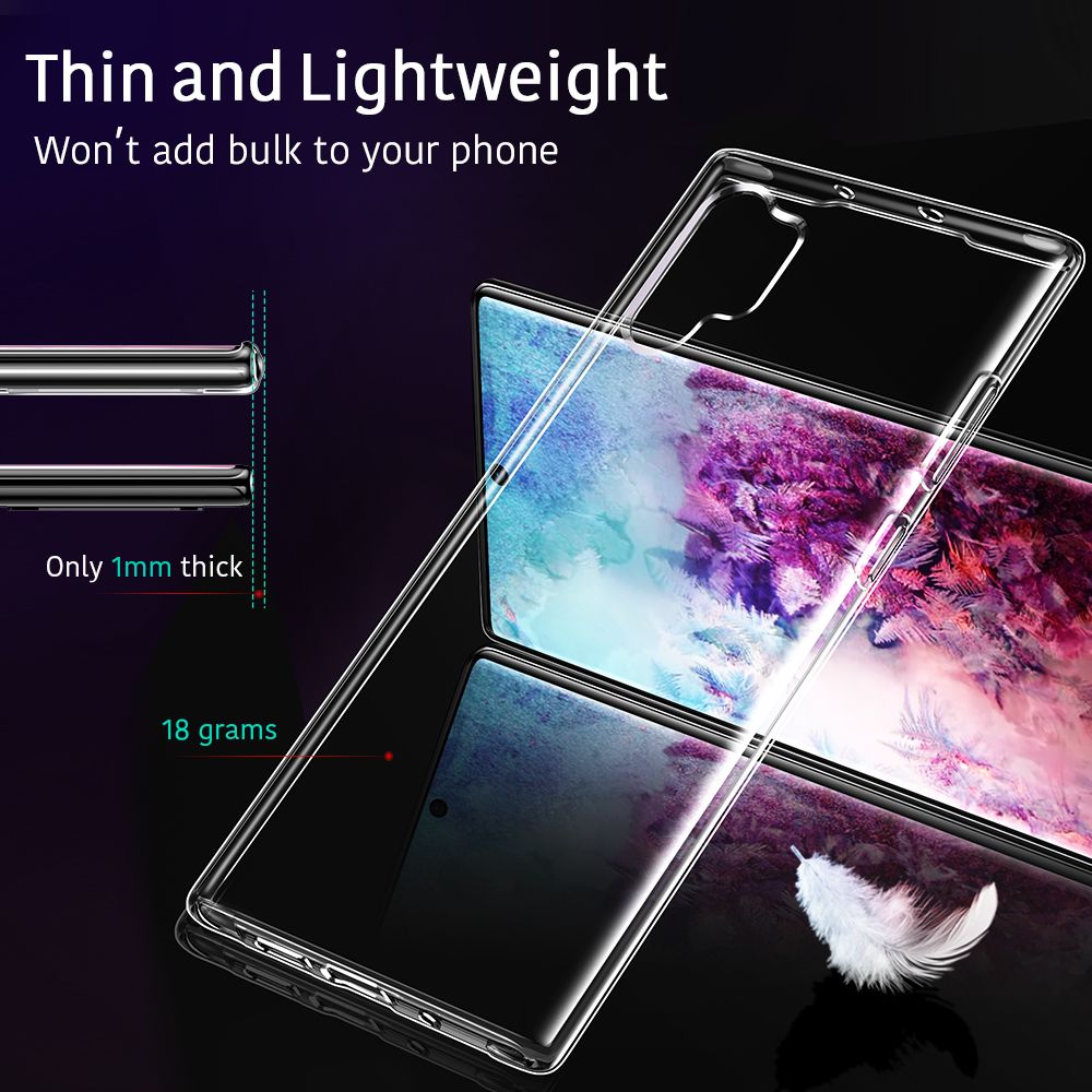 etui z podstawk� Esr Air Shield Prze�roczyste Samsung Galaxy Note 10 Plus / 4