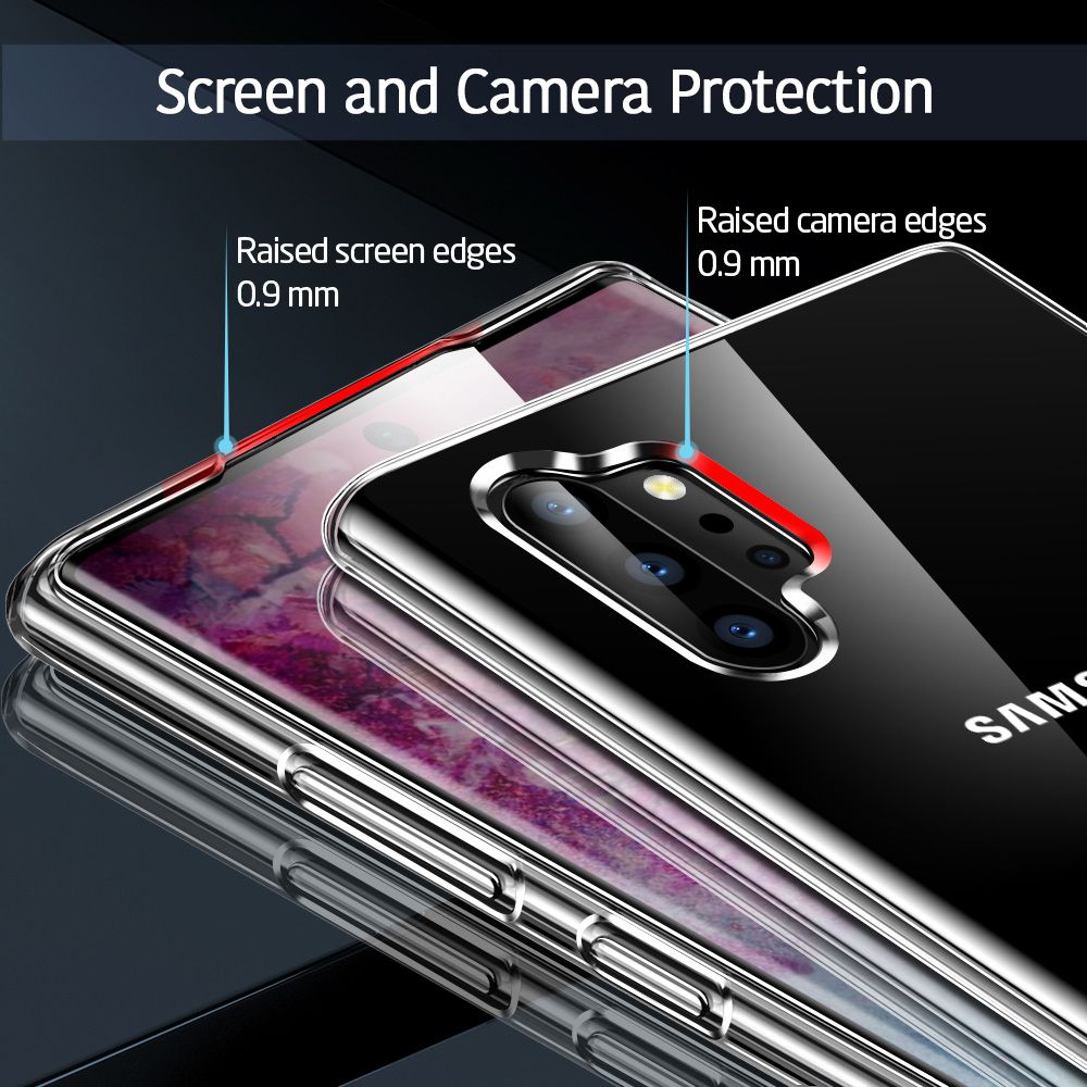 etui z podstawk Esr Air Shield Przeroczyste Samsung Galaxy Note 10 Plus / 8