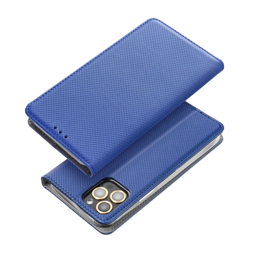 Etui zamykane z klapką i magnesem Smart Magnet granatowy Samsung A52 5G / 5 Etui zamykane z klapką i magnesem Smart Magnet granatowy Samsung A52 5G / 5