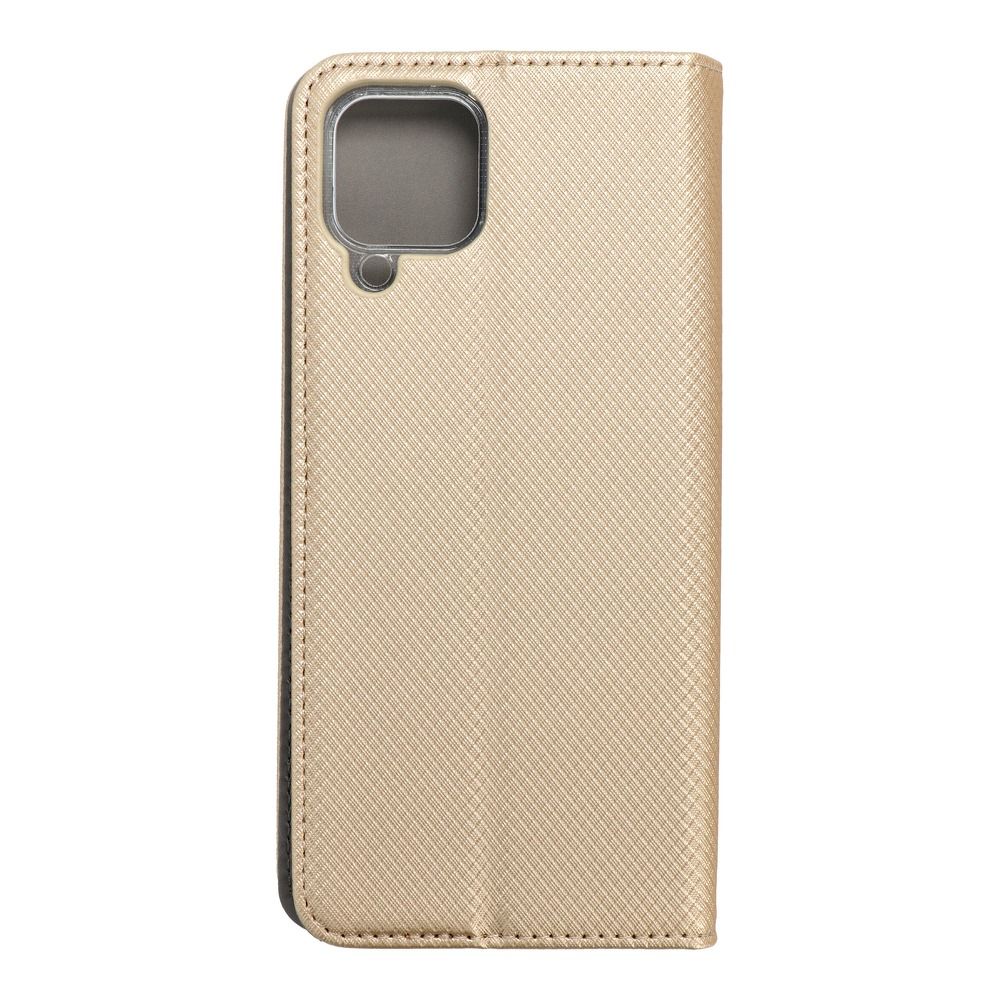 Etui zamykane z klapką i magnesem Smart Magnet złoty Samsung Galaxy A22 / 2 Etui zamykane z klapką i magnesem Smart Magnet złoty Samsung Galaxy A22 / 2
