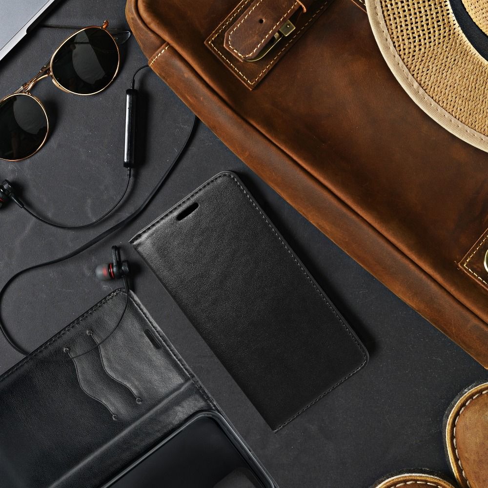 Etui zamykane z klapką i magnesem Smart Magnetic czarny Samsung Galaxy A51 5G / 6 Etui zamykane z klapką i magnesem Smart Magnetic czarny Samsung Galaxy A51 5G / 6