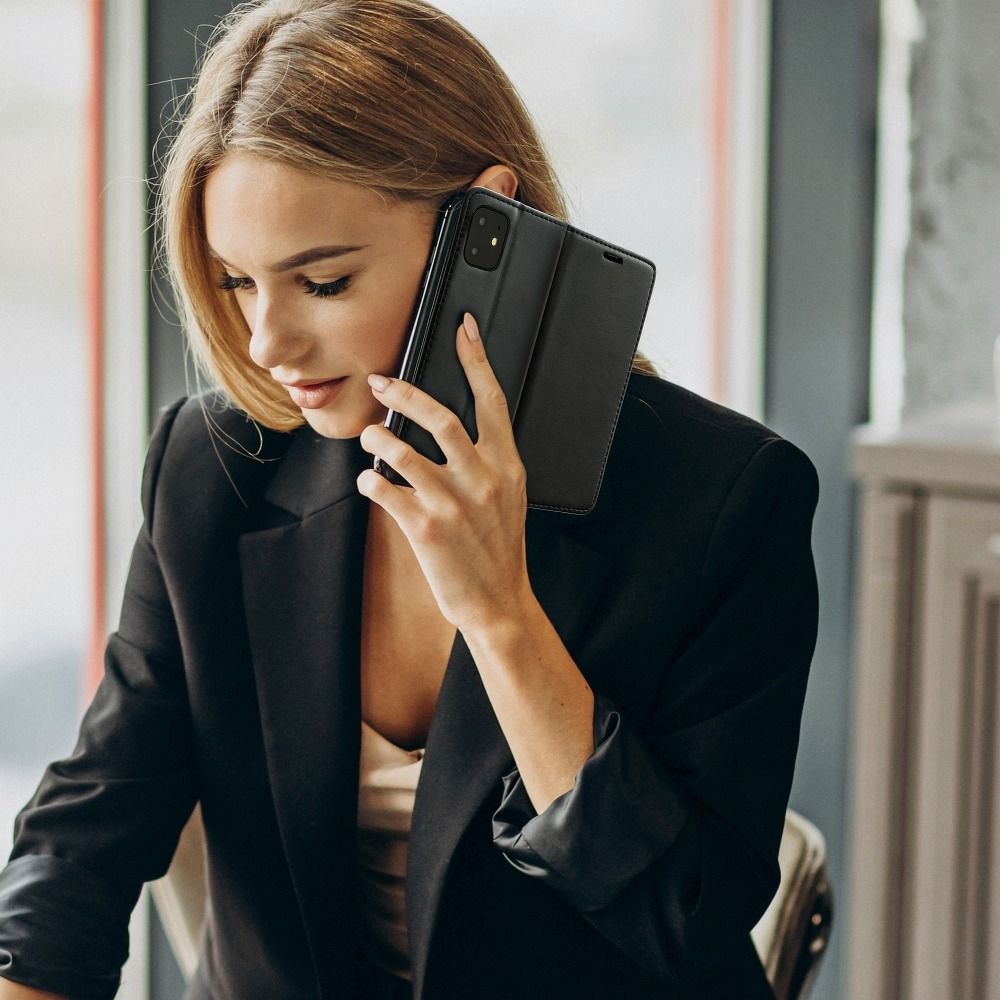 Etui zamykane z klapką i magnesem Smart Magnetic czarny Samsung Galaxy A51 5G / 8 Etui zamykane z klapką i magnesem Smart Magnetic czarny Samsung Galaxy A51 5G / 8